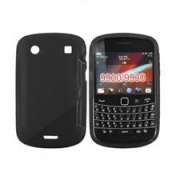 Black S-Line Case Cover Pouch for BlackBerry Bold 9900 9930 + Screen Protector