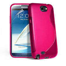 Pink Streamline Case Cover for Samsung Galaxy Note 2 / N7100