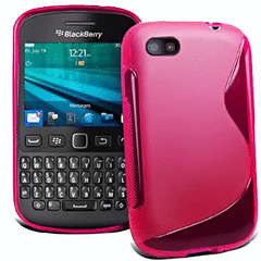 Lumo Pink Streamline Cover Case for BlackBerry 9720