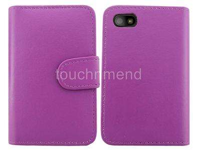 Purple Flip Cover Case for BlackBerry 9720