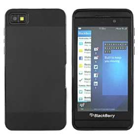 Black Matte Cover Case for BlackBerry Z10 + Screen Protector