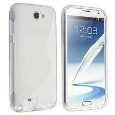 Clear S Line Cover Case for Samsung Galaxy Note 2 N7100