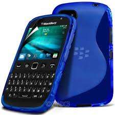 Blue BlackBerry 9720 Streamline Cover Case