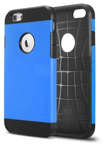 Spigen TOUGH ARMOR iPhone 6+ (5.5) Blue and Black Cover Case
