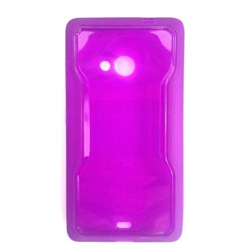 Purple Excellent Protection TPU Case for Nokia Lumia 535
