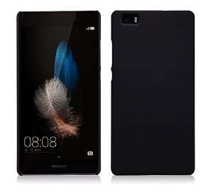 Black Frosted Cover Case for Huawei Ascend P8