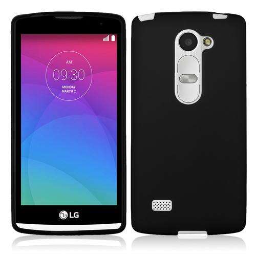Black Frosted TPU CoverCase for the LG Leon H340N