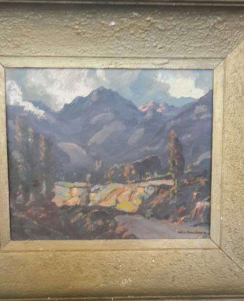 J N van Rensburg painting
