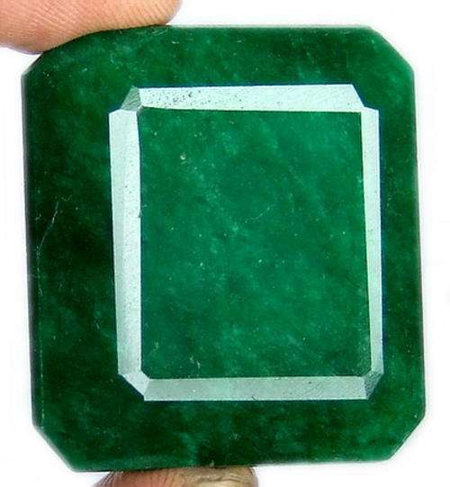 {{  NO RESERVE }}  GENUINE 165.00CT GREEN NATURAL EMERALD ** MUSEUM SIZE **