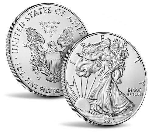Silver American Eagle - 1oz fine silver (uncirculated)