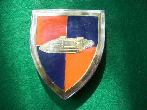 SADF School of Armour Shoulder Flash ( 3 x pins )