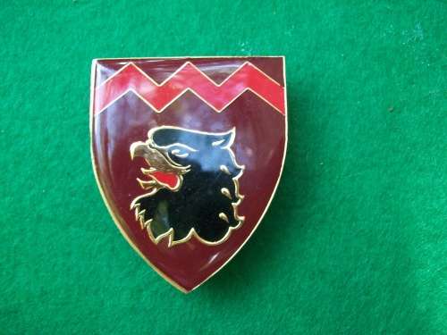 44 Parachute Brigade 18 Light Regiment Left Hand Flash ( pins intact )