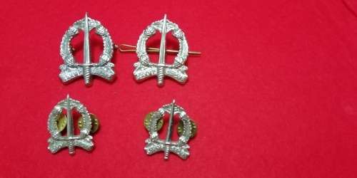 SADF - MILITARY POLICE  BADGES LOT