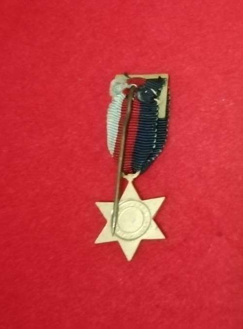 WWII 1939-45 Star miniature medal