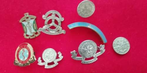 Lot of St john and other ambulance services badges