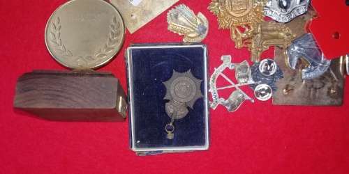 LOT OF MIXED MILITARY BADGES