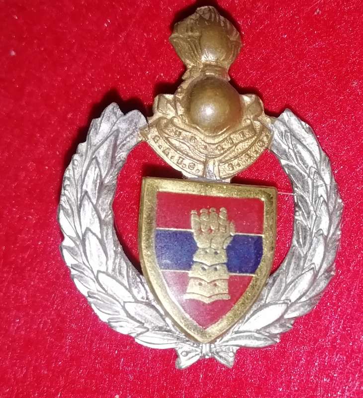 15 FIELD ENGINEER REGIMENT CAP BADGE