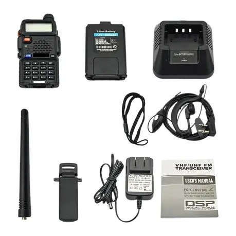 Dual-Band Portable Two-Way Radio UV-5R