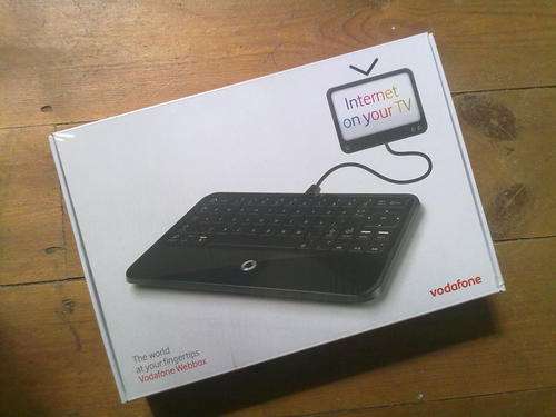 Vodafone Webbox ***Internet on your TV*** free shipping