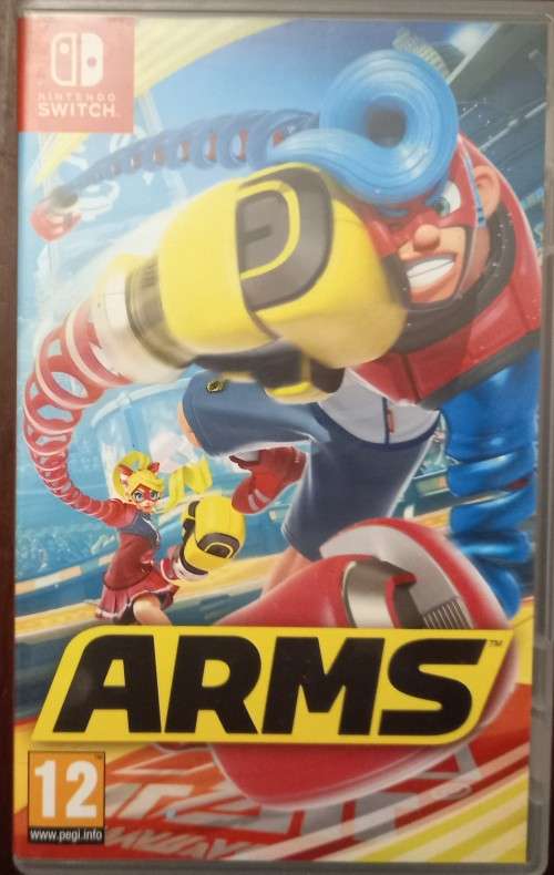 Arms + Splatoon 2 Cartridge