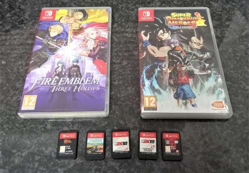7 x Nintendo Switch Games Low Start