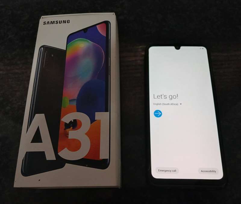 Samsung Galaxy A31 Dual sim model 128gb