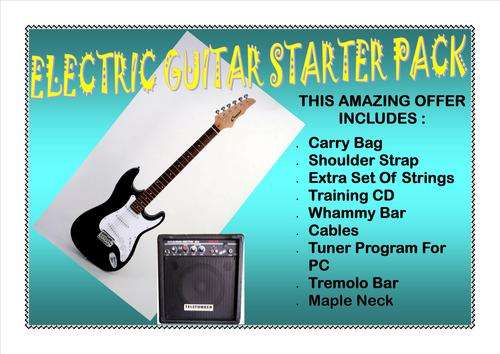 ELECTRIC GUITAR AND TELEFUNKEN AMPLIFIER (HIGH QUALITY - NOT CHEAP IMPORT)