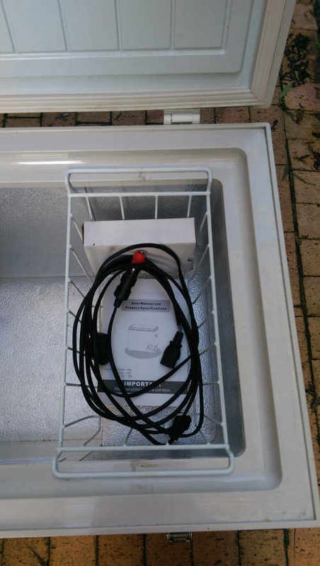 60 liter stainless steel 12V Camping Fridge Freezer