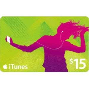 $15 USA iTunes Store Voucher - Free Shipping
