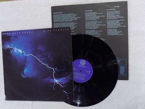DIRE STRAITS LP - LOVE OVER GOLD