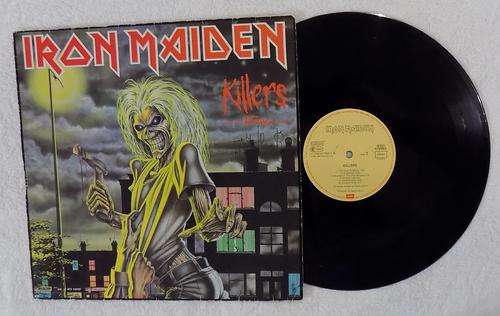 IRON MAIDEN LP - KILLERS  (RARE IMPORT)