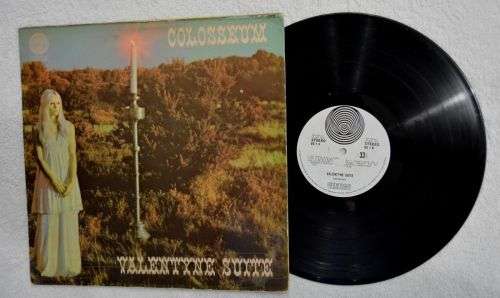 COLOSSEUM LP  -  VALENTYNE SUITE   [ VERTIGO SWIRL - RARE !! ]