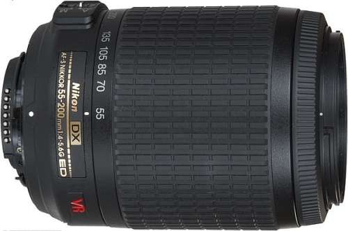 Nikon AF-S DX VR NIKKOR 55-200mm f/4-5.6G IF-ED LENS - VR [VIBRATION REDUCTION] + BOX: EXCELLENT!!!
