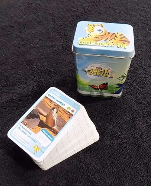 PICK N PAY ANIMAL CARDS - COMPLETE SET (NUMBERS 1-108) INCLUDING COLLECTOR'S TIN