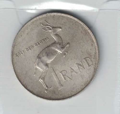 1967 RSA one rand coin in English