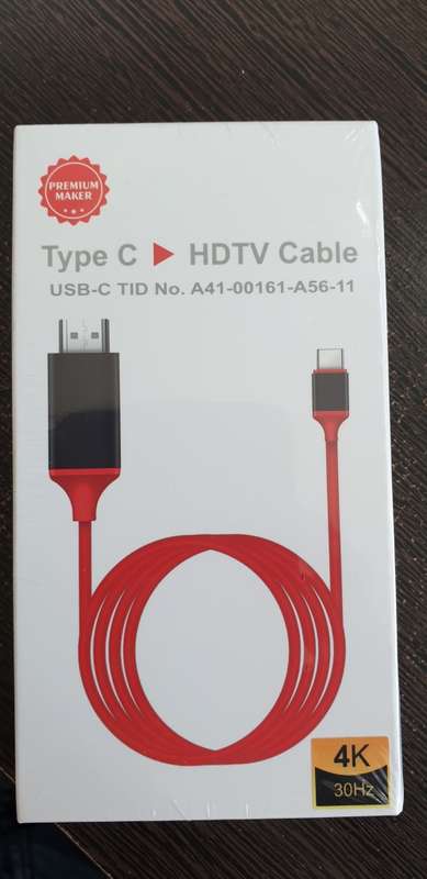 USB Type C to HDMI - HDTV Cable