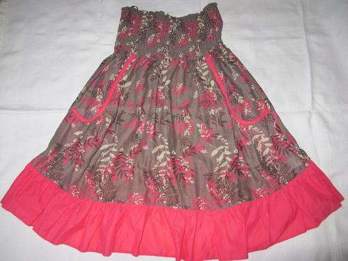 GORGEOUS Size 32 grey&pink convertible top & skirt