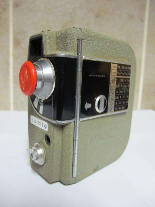 Vintage/ Antique Eumig Electric Camera WITH Film