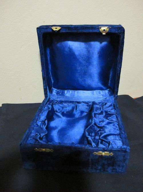 CRAZY R1 START! Royal Blue Velvet Box