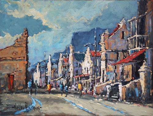Original Painting by NIC VAN RENSBURG - Distrik Ses -  400 x 300
