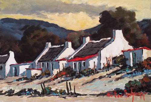Original Painting by NIC VAN RENSBURG - Weskus 2 - 270 x 190