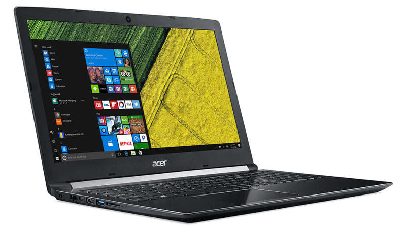 7th GEN I7, 8GB RAM , 128 GB SSD ACER ASPIRE A515-51 LAPTOP PC