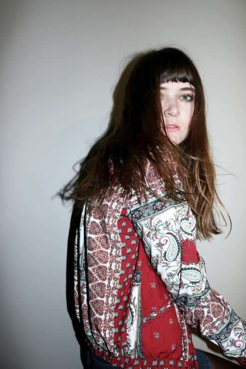 Vintage Indian print bomber jacket / bohemian bomber jacket / red 80s style