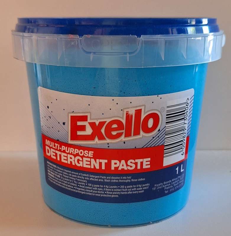 Exello Detergent Paste 1 Liter x 2`s