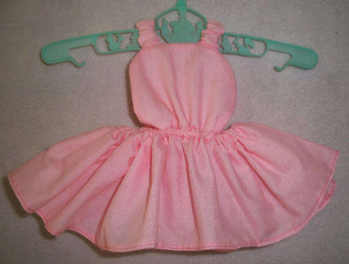 Build a bear pink sun dress.