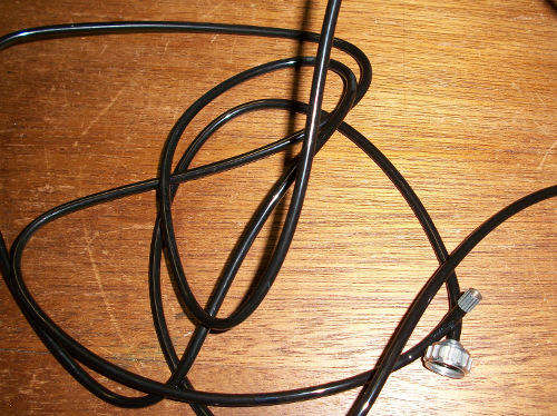 Aztek airbrush compressor connection cable.