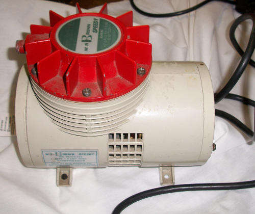 Mini hobby compressor.