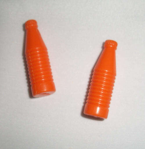 Mini Orange bottles.