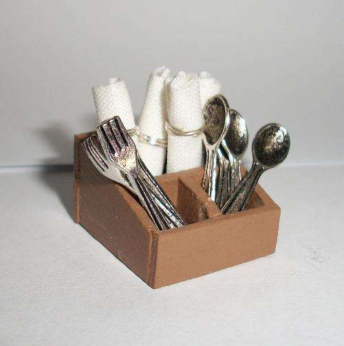 Cutlery holder .