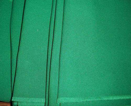 Last Lot............Table cloth/ runners, deep Christmas green.